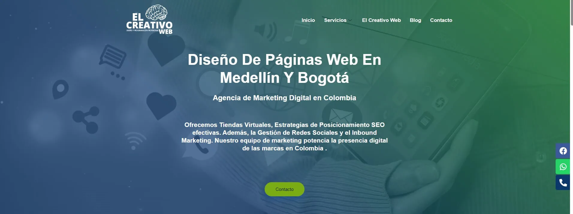 Diseño de páginas web en Quito