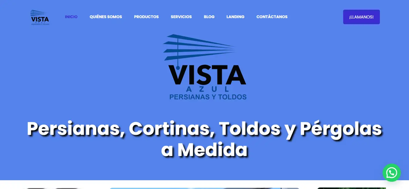 Persianas Vista Azul