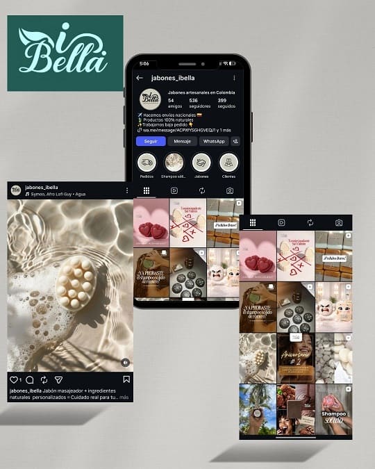 Perfil Instagram Bella Jabones